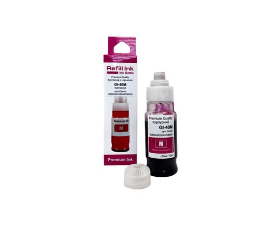 Чорнило Premium Quality Canon GI-40M 70ml Magenta (70264917)
