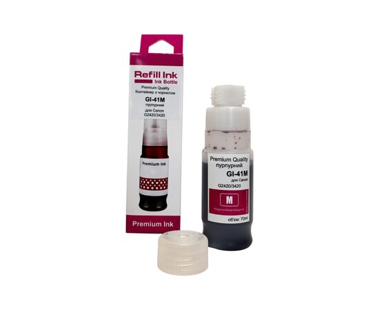 Чорнило Premium Quality Canon GI-41M 70мл Magenta (70264925)