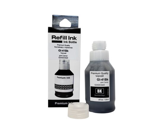 Чернила Premium Quality Canon GI-41Bk 135мл Black (70264923)
