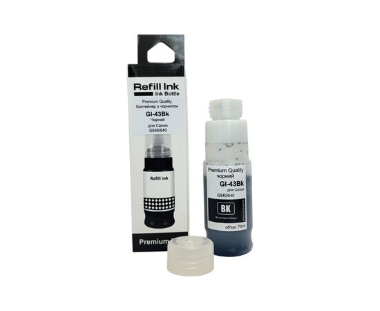 Чорнило Premium Quality Canon GI-43 70мл Black 4698C001 (70264927)