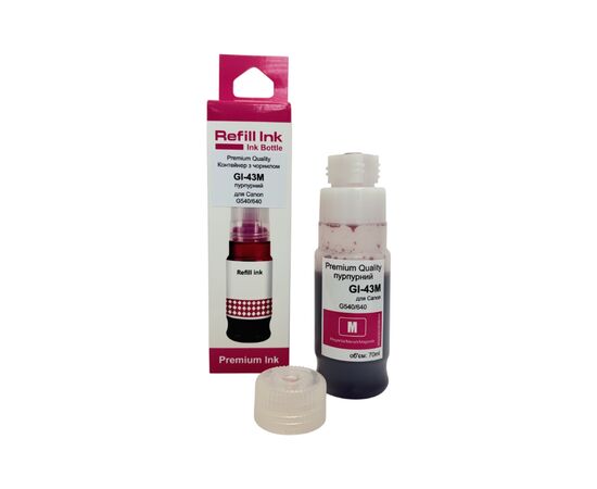 Чорнило Premium Quality Canon GI-43 70мл Magenta 4680C001 (70264930)
