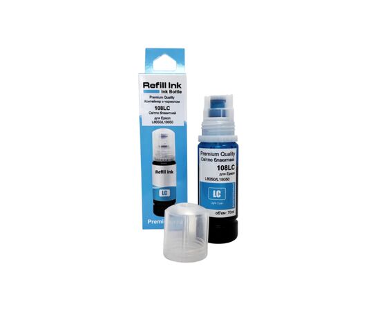 Чернила Premium Quality Epson 108 70мл Light Cyan (70264903)
