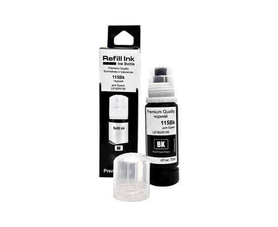 Чорнило Premium Quality Epson 115 70мл Black Pigment C13T07C14A (70264908)