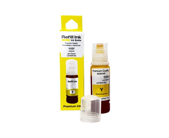 Чорнило Premium Quality Epson 115 70мл Yellow C13T07D44A (70264912)