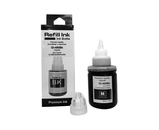 Чернила Premium Quality Canon GI-490Bk 135мл Black (70264919)