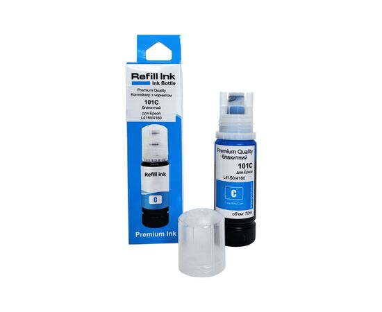 Чернила Premium Quality Epson 101C 70мл Cyan (70264887)