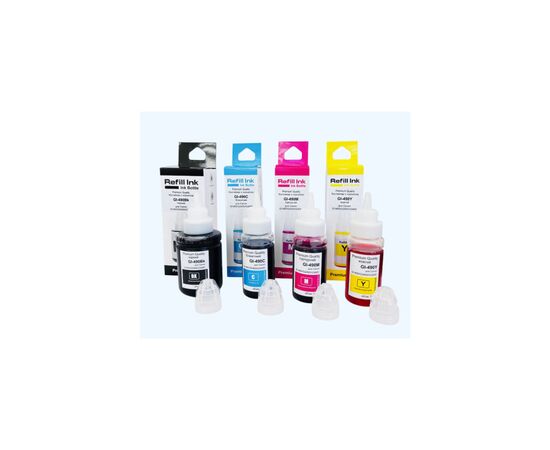 Чорнило Premium Quality Canon GI-490 SET B135ml, C/M/Y 70ml (70264942)