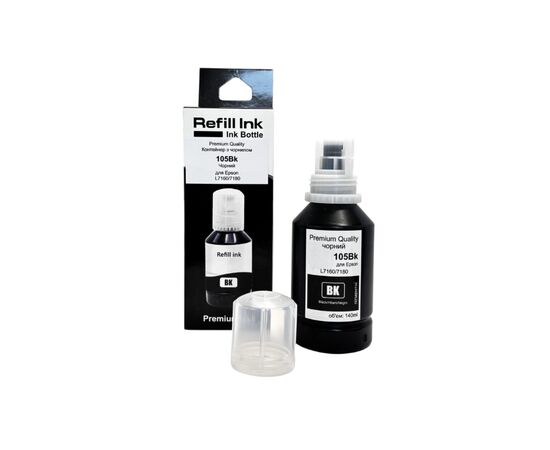 Чернила Premium Quality Epson 105 140мл Black Pigment C13T00Q140, pigment (70264890)