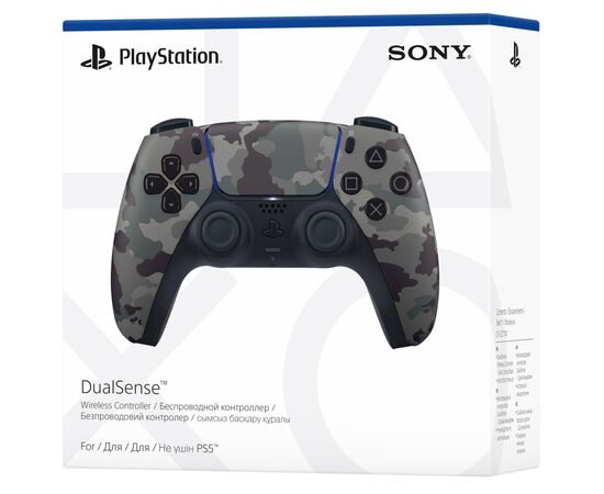 Геймпад Sony Playstation DualSense Bluetooth PS5 Grey Camo (1000040244), изображение 6 Геймпад Sony Playstation DualSense Bluetooth PS5 Grey Camo (1000040244), изображение 6