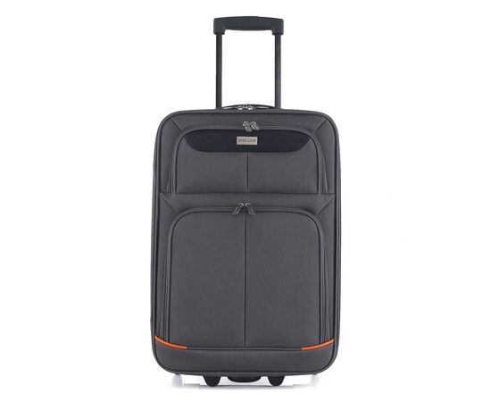 Валіза Semi Line 20" S T5754-1 Grey/Orange Lines (DAS303342)