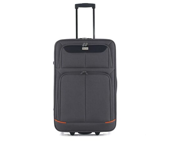Валіза Semi Line 24" M T5754-2 Grey/Orange Lines (DAS303343)