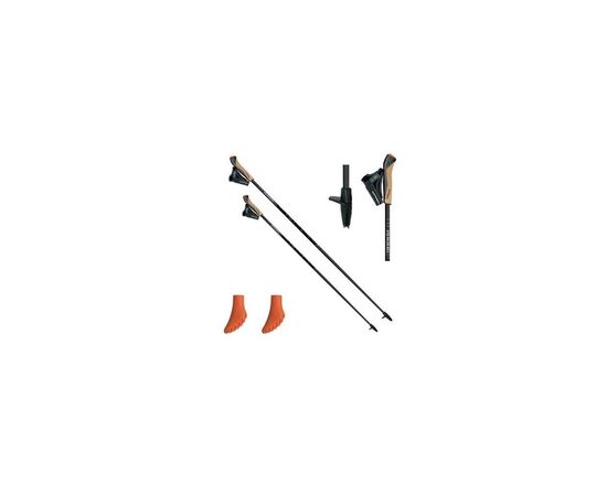 Палки для скандинавской ходьбы Gabel X-5 Black 115 (7009351141150) (DAS303051), изображение 2 Палки для скандинавской ходьбы Gabel X-5 Black 115 (7009351141150) (DAS303051), изображение 2