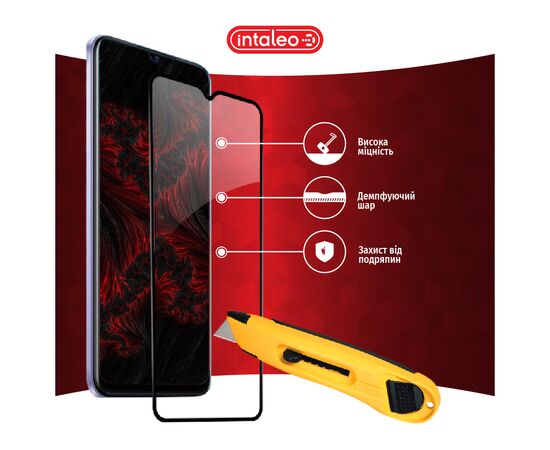 Стекло защитное Intaleo Full Glue Vivo Y21 Black (1283126526954), изображение 5 Стекло защитное Intaleo Full Glue Vivo Y21 Black (1283126526954), изображение 5