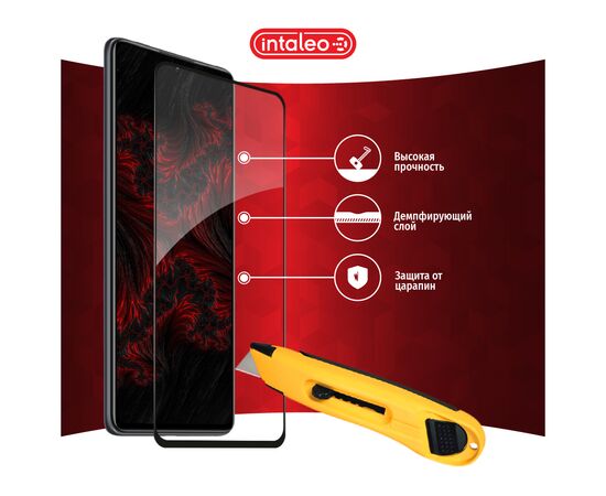 Стекло защитное Intaleo Full Glue Xiaomi Mi 11T Pro Black (1283126518775), изображение 4 Стекло защитное Intaleo Full Glue Xiaomi Mi 11T Pro Black (1283126518775), изображение 4
