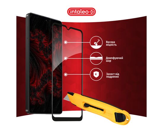 Скло захисне Intaleo Full Glue Xiaomi Poco C50 Black (1283126589683), зображення 5 Скло захисне Intaleo Full Glue Xiaomi Poco C50 Black (1283126589683), зображення 5