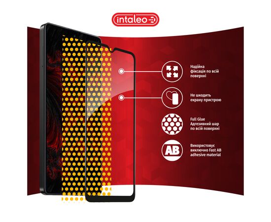 Скло захисне Intaleo Full Glue Xiaomi Poco C50 Black (1283126589683), зображення 7 Скло захисне Intaleo Full Glue Xiaomi Poco C50 Black (1283126589683), зображення 7