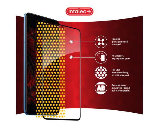 Стекло защитное Intaleo Full Glue Xiaomi Poco X5 Black (1283126567421), изображение 7 Стекло защитное Intaleo Full Glue Xiaomi Poco X5 Black (1283126567421), изображение 7