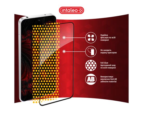 Скло захисне Intaleo Full Glue Xiaomi Redmi Note 12R Black (1283126589805), зображення 7 Скло захисне Intaleo Full Glue Xiaomi Redmi Note 12R Black (1283126589805), зображення 7