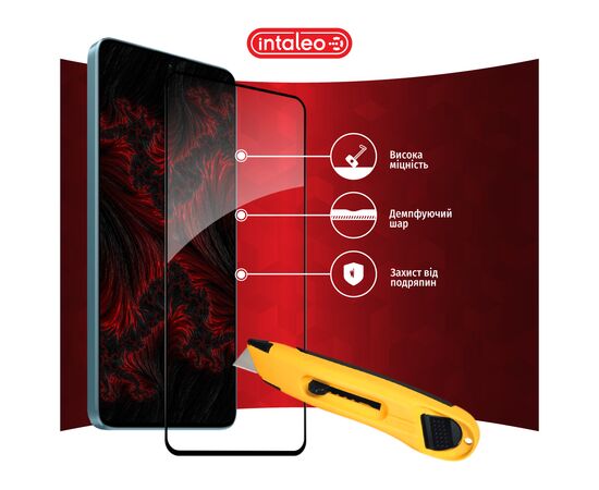 Скло захисне Intaleo Full Glue Xiaomi Redmi Note 13 Pro 5G Black (1283126583926), зображення 5 Скло захисне Intaleo Full Glue Xiaomi Redmi Note 13 Pro 5G Black (1283126583926), зображення 5