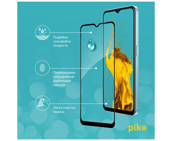 Стекло защитное Piko Full Glue Oppo A57S Black (1283126576744), изображение 4 Стекло защитное Piko Full Glue Oppo A57S Black (1283126576744), изображение 4