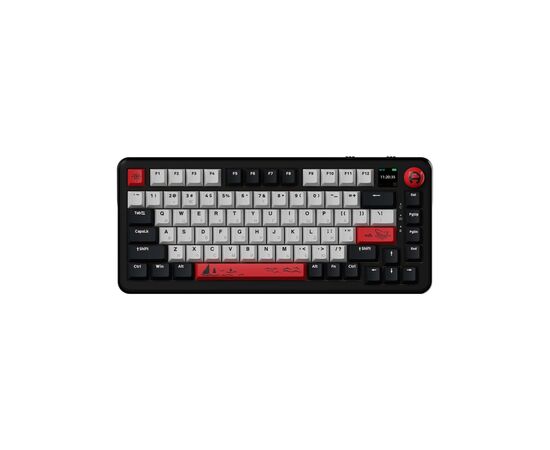 Клавиатура Ajazz AK820 MAX Avocado Switch Black RGB USB/Wireless/Bluetooth UA Black (AK820MAX-AS-BG)