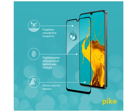 Стекло защитное Piko Full Glue Realme C61 Black (1283126594069), изображение 4 Стекло защитное Piko Full Glue Realme C61 Black (1283126594069), изображение 4