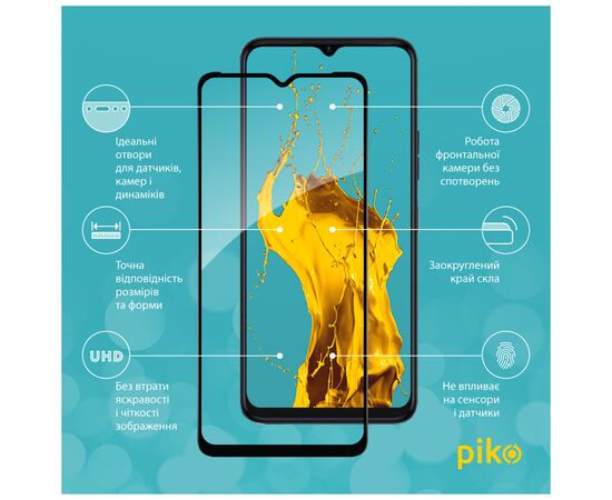 Стекло защитное Piko Full Glue Tecno Spark 10C Black (1283126564925), изображение 2