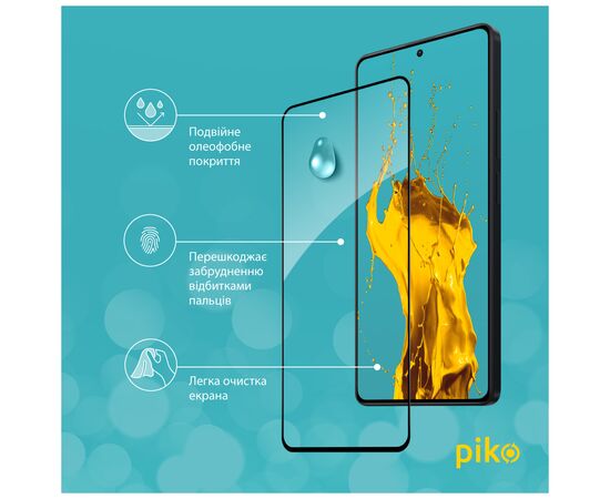 Стекло защитное Piko Full Glue Xiaomi Redmi Note 13 Pro 4G Black (1283126583964), изображение 4 Стекло защитное Piko Full Glue Xiaomi Redmi Note 13 Pro 4G Black (1283126583964), изображение 4