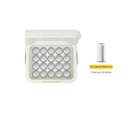 Термобокс Naturehike CNK2450CF012, 18 л, бежевий (6975641884446), изображение 2 Термобокс Naturehike CNK2450CF012, 18 л, бежевий (6975641884446), изображение 2