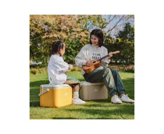 Термобокс Naturehike CNK2450CF012, 18 л, бежевий (6975641884446), изображение 6 Термобокс Naturehike CNK2450CF012, 18 л, бежевий (6975641884446), изображение 6