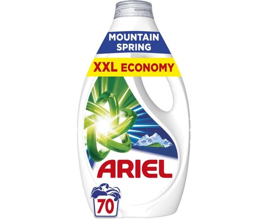 Гель для стирки Ariel Горный родник 3.15 л (8700216691338), изображение 2 Гель для стирки Ariel Горный родник 3.15 л (8700216691338), изображение 2