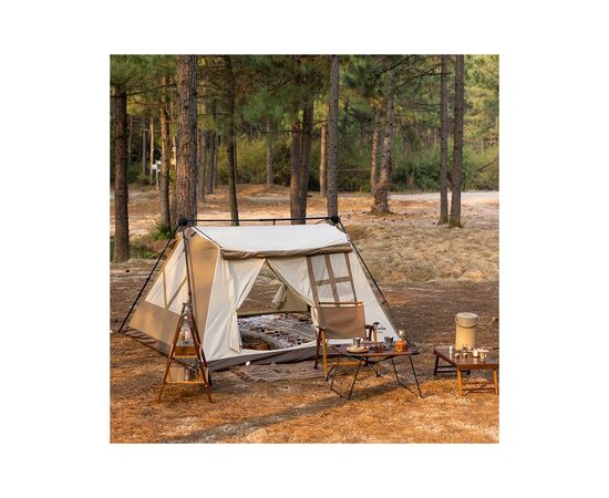 Палатка Naturehike з навісом CNH22ZP029, світлий коричневий (6975641887829), изображение 5 Палатка Naturehike з навісом CNH22ZP029, світлий коричневий (6975641887829), изображение 5