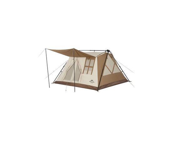 Палатка Naturehike з навісом CNH22ZP029, світлий коричневий (6975641887829)