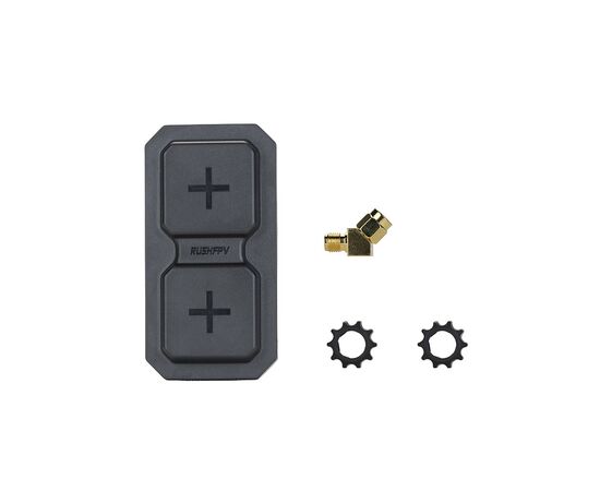 Антенна для дрона RushFPV RANGE 5.8G Plus 2X Patch Antenna RHCP (DC18), изображение 3 Антенна для дрона RushFPV RANGE 5.8G Plus 2X Patch Antenna RHCP (DC18), изображение 3