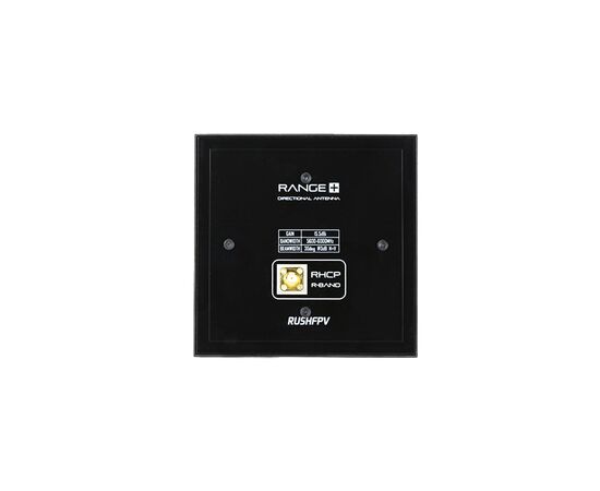 Антенна для дрона RushFPV RANGE 5.8G Plus 4X Patch Antenna RHCP (DC17), изображение 3 Антенна для дрона RushFPV RANGE 5.8G Plus 4X Patch Antenna RHCP (DC17), изображение 3