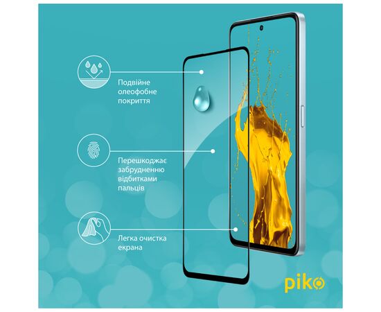 Стекло защитное Piko Full Glue Oppo A98 Black (1283126583568), изображение 4 Стекло защитное Piko Full Glue Oppo A98 Black (1283126583568), изображение 4