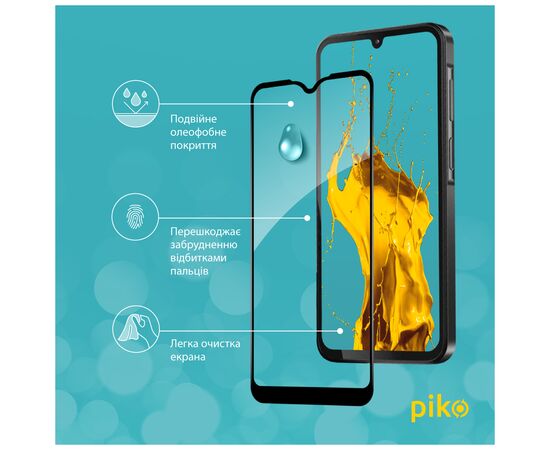 Стекло защитное Piko Full Glue Samsung A15 Black (1283126583070), изображение 4