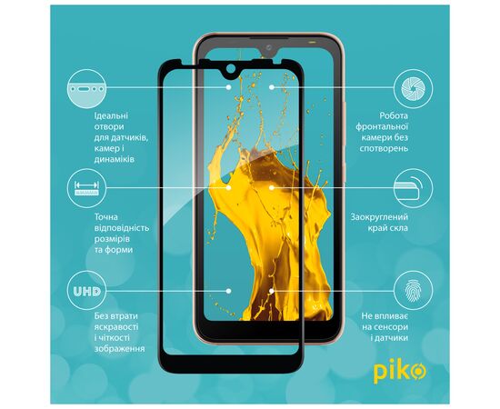 Стекло защитное Piko Full Glue Tecno Pop 5 Go Black (1283126573385), изображение 2 Стекло защитное Piko Full Glue Tecno Pop 5 Go Black (1283126573385), изображение 2