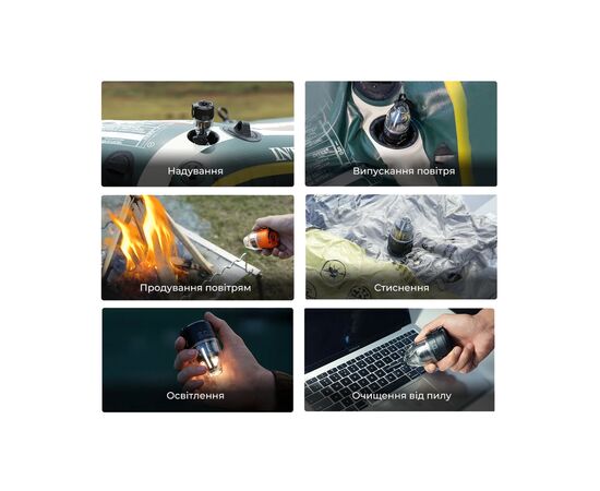 Фонарь Flextail Max Pump 3 з функцією насосу чорний (MP3G650-BK-i), изображение 12 Фонарь Flextail Max Pump 3 з функцією насосу чорний (MP3G650-BK-i), изображение 12