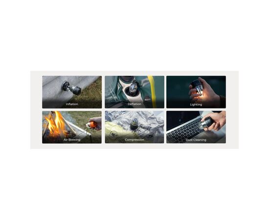 Фонарь Flextail Max Pump 3 з функцією насосу чорний (MP3G650-BK-i), изображение 8 Фонарь Flextail Max Pump 3 з функцією насосу чорний (MP3G650-BK-i), изображение 8