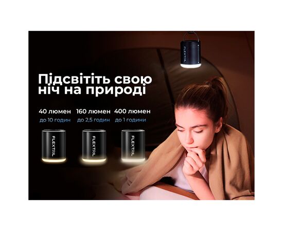 Фонарь Flextail Tiny Pump 2X з функцією насосу чорний (TY2X1600-BK-i), изображение 9 Фонарь Flextail Tiny Pump 2X з функцією насосу чорний (TY2X1600-BK-i), изображение 9