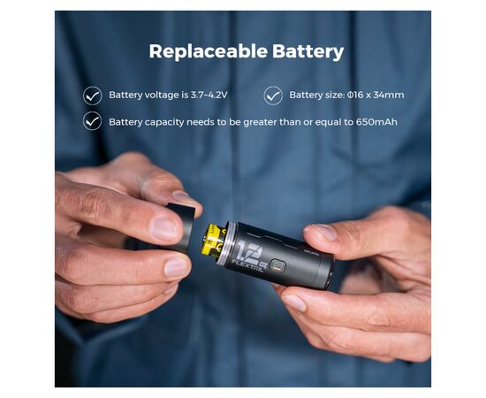 Насос для надувной мебели Flextail Zero Pump, чорний (ZP650cht-BK-i), изображение 3 Насос для надувной мебели Flextail Zero Pump, чорний (ZP650cht-BK-i), изображение 3