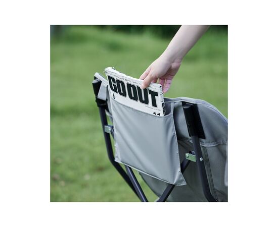 Кресло складное Naturehike CNK23JU0001, світло-сіре (6976023929786), изображение 3