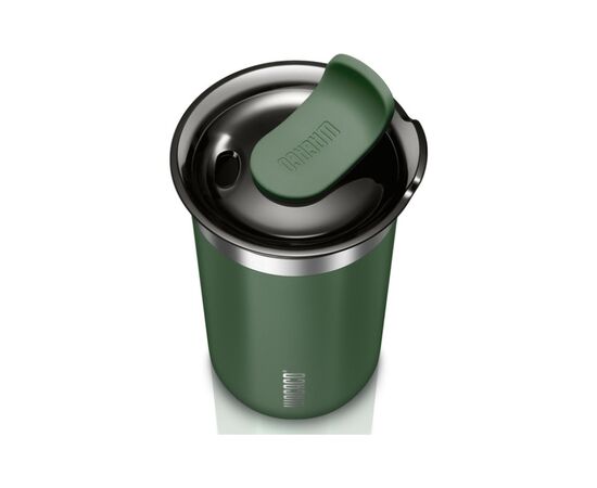 Термокружка Wacaco Octaroma Lungo 300 мл, зелена (WOCT300GN), изображение 2 Термокружка Wacaco Octaroma Lungo 300 мл, зелена (WOCT300GN), изображение 2