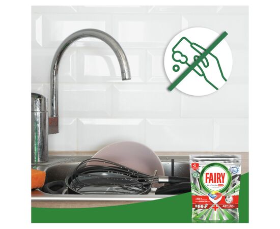 Таблетки для посудомоечных машин Fairy Platinum Plus All in One Lemon 114 шт. (8700216236317), изображение 2 Таблетки для посудомоечных машин Fairy Platinum Plus All in One Lemon 114 шт. (8700216236317), изображение 2