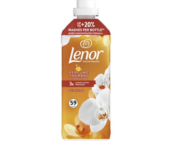 Кондиционер для белья Lenor Золотая орхидея и ваниль 1.239 л (8700216724081), изображение 2 Кондиционер для белья Lenor Золотая орхидея и ваниль 1.239 л (8700216724081), изображение 2