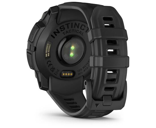 Смарт-часы Garmin Instinct 3, Tactical, Solar, 45mm, Black, GPS смарт-годинник (010-02934-50), изображение 6 Смарт-часы Garmin Instinct 3, Tactical, Solar, 45mm, Black, GPS смарт-годинник (010-02934-50), изображение 6