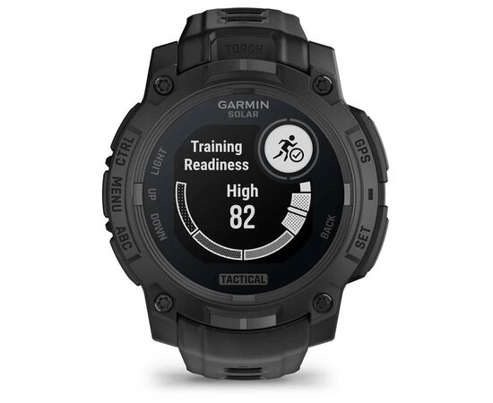 Смарт-часы Garmin Instinct 3, Tactical, Solar, 45mm, Black, GPS смарт-годинник (010-02934-50), изображение 7 Смарт-часы Garmin Instinct 3, Tactical, Solar, 45mm, Black, GPS смарт-годинник (010-02934-50), изображение 7