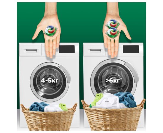 Капсулы для стирки Ariel Pods+ All-in-1 Extra Stain Removal Экстрасила выведение пятен 19 шт. (8700216765800), изображение 7