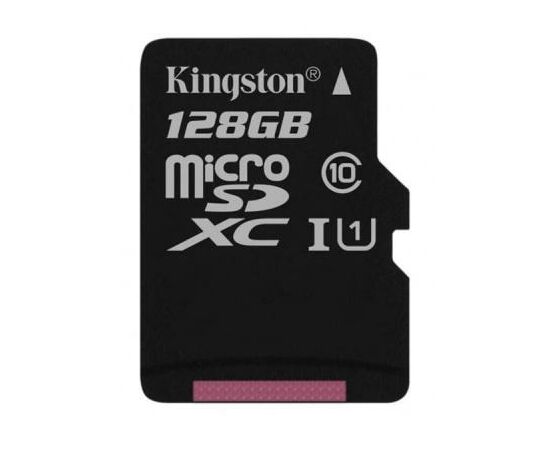 Карта пам'яті Kingston 128GB microSDXC class 10 UHS-I Canvas Select (SDCS/128GBSP)